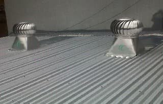 Pemasangan Turboair Turbine Ventilator proyek 71